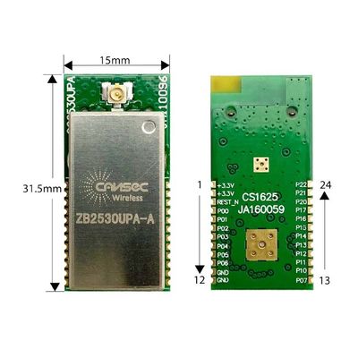 I/O ενότητα διακοπτών ενότητας CC2530 RF Zigbee μακροχρόνιας σειράς IoT με την κεραία