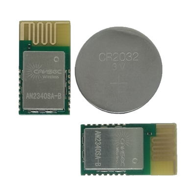 CANSEC AN2340 BLE 5.3 /ZigBee Multiprotocol μικρού μεγέθους Low Energy AT Command Προσαρμόσιμος φάρος CC2340