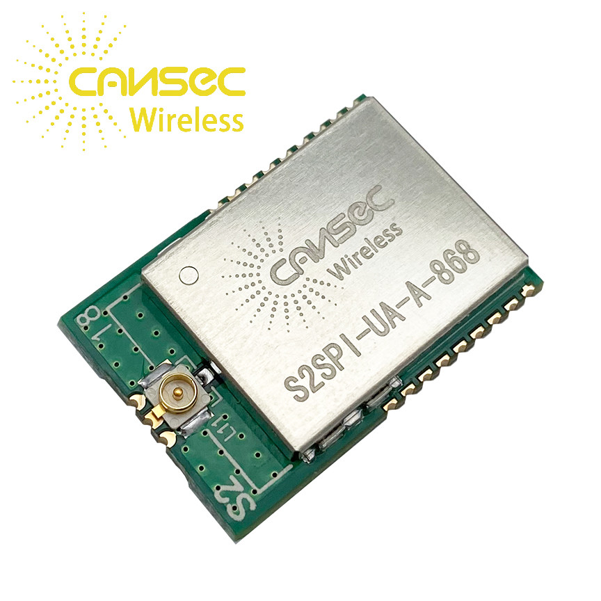 Sub Ghz Remote Phone Πνεύμα 1 Cansec S1SPI ST υπο- Ghz κεραία συνδετήρων ενότητας IPEX 14dBm