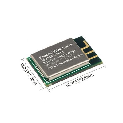 Ισχυρή μονάδα WiFi IoT 18.2*33*2.8mm Τάση λειτουργίας 3.3V - Εύρος θερμοκρασίας -20 έως 70°C